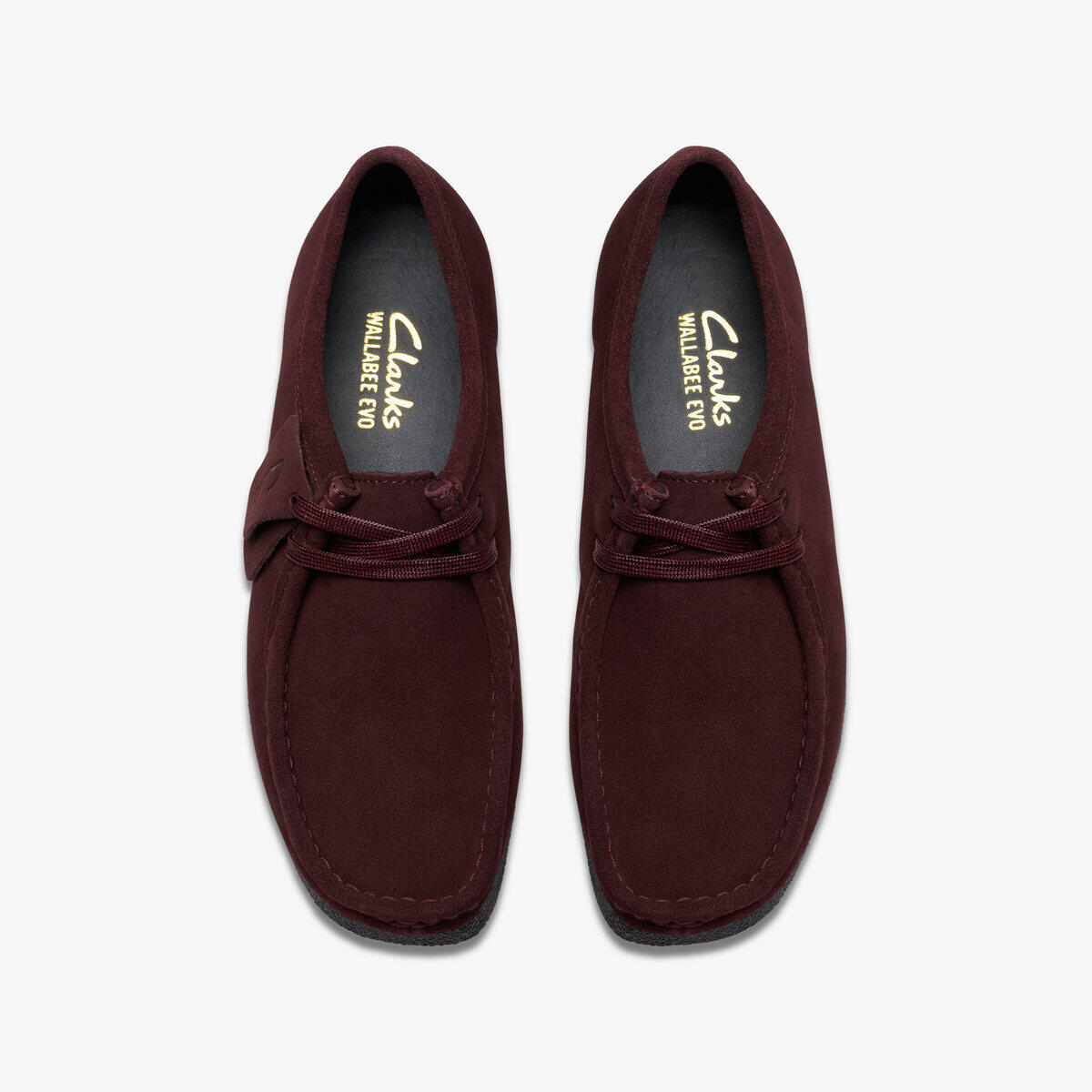 Wallabee Evosh ruskind sko - Merlot Suede
